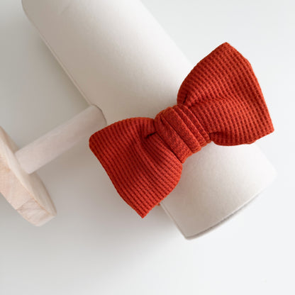 Waffle Bow Baby Headband
