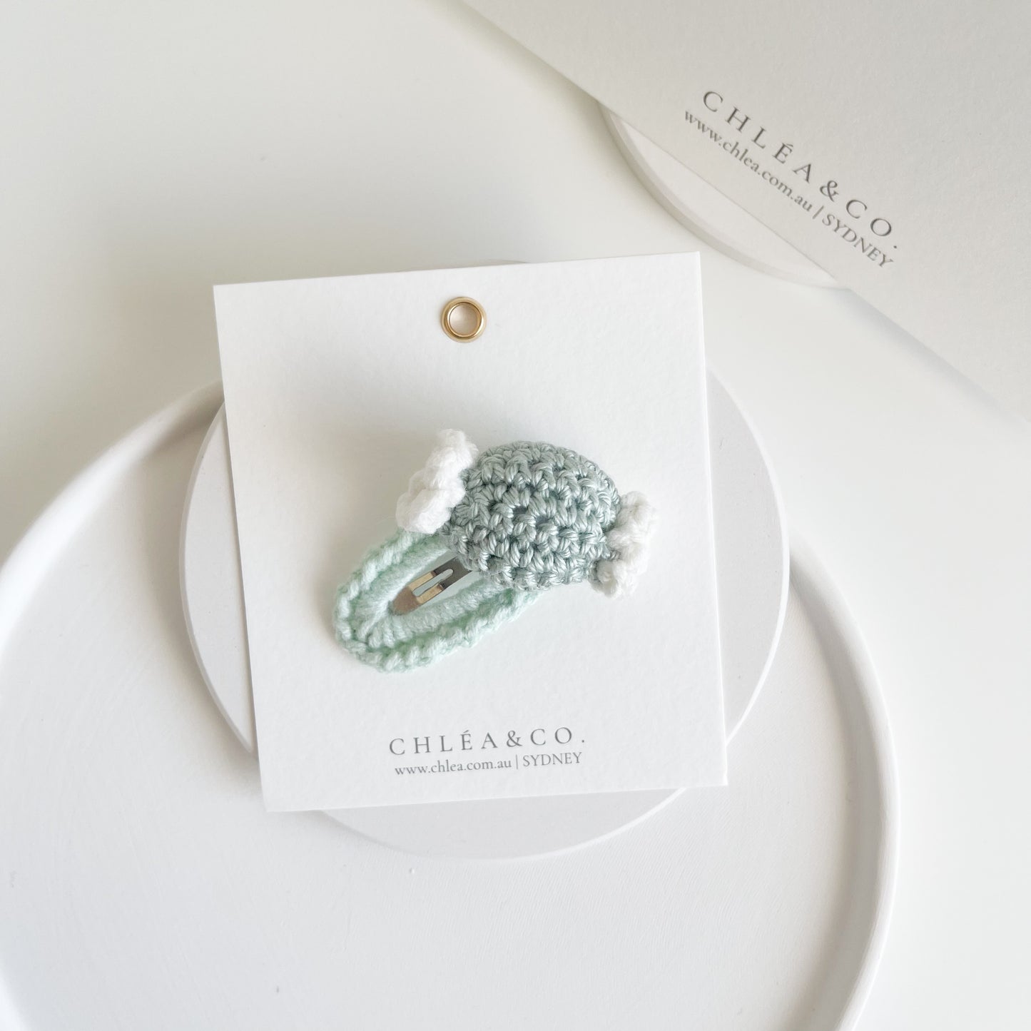 Bonbon Crochet Hair Clip