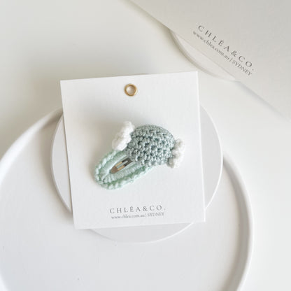 Bonbon Crochet Hair Clip