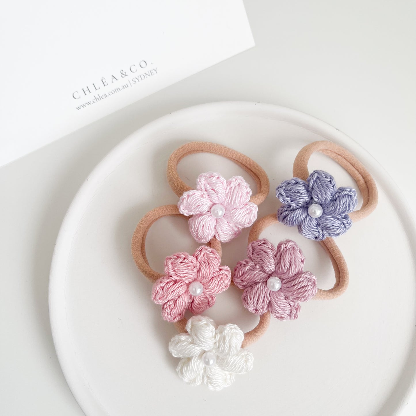 Little Lillies Crochet Bobbles | Set of 2