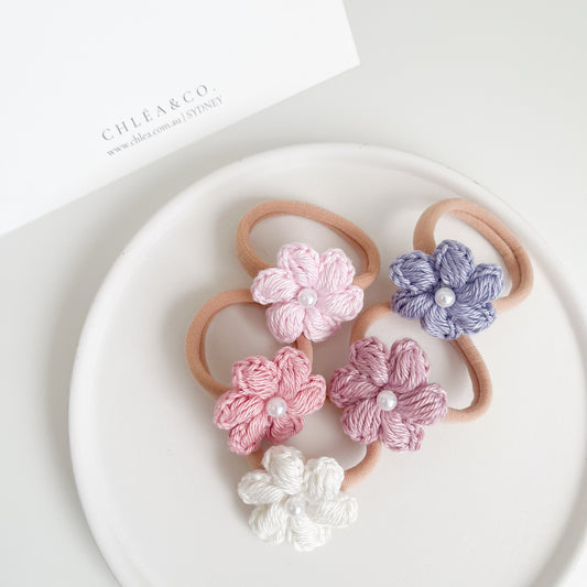 Little Lillies Crochet Bobbles | Set of 2