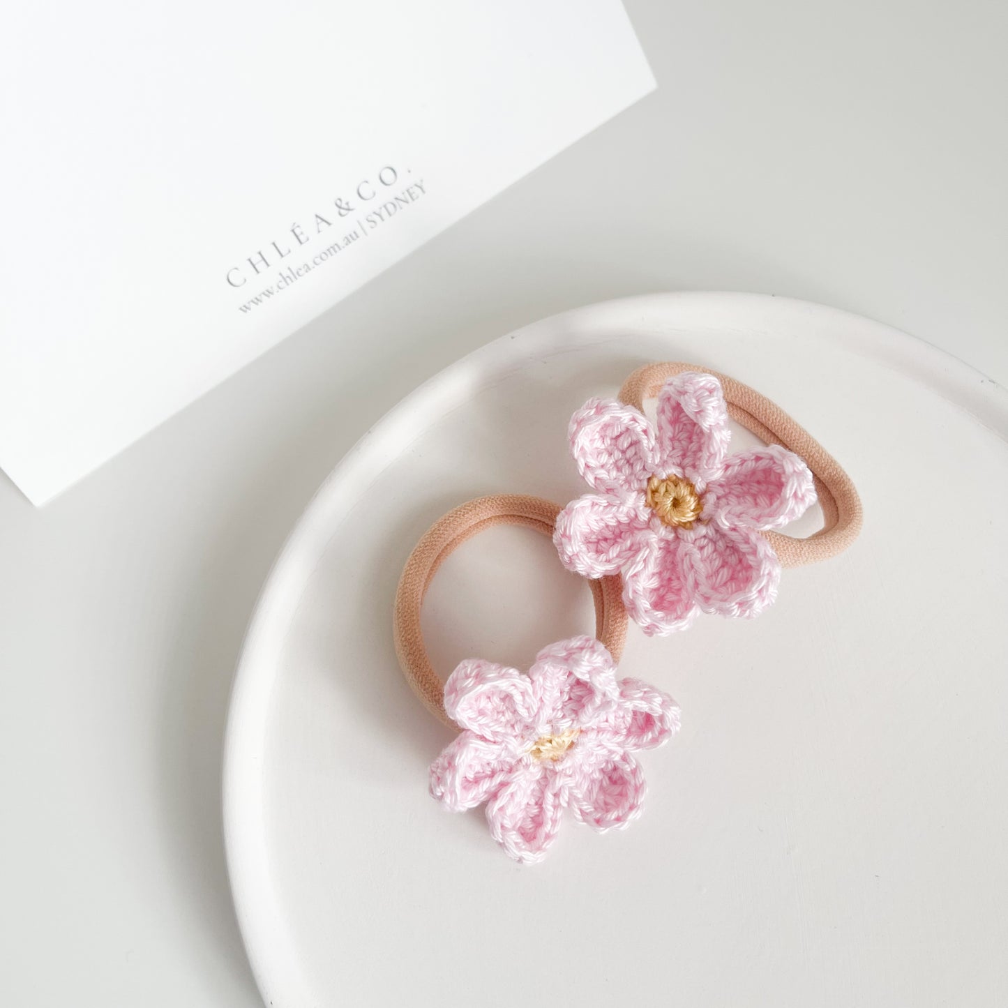 Primrose Petal Crochet Bobbles | Set of 2