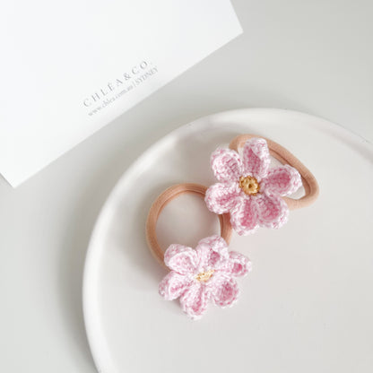 Primrose Petal Crochet Bobbles | Set of 2