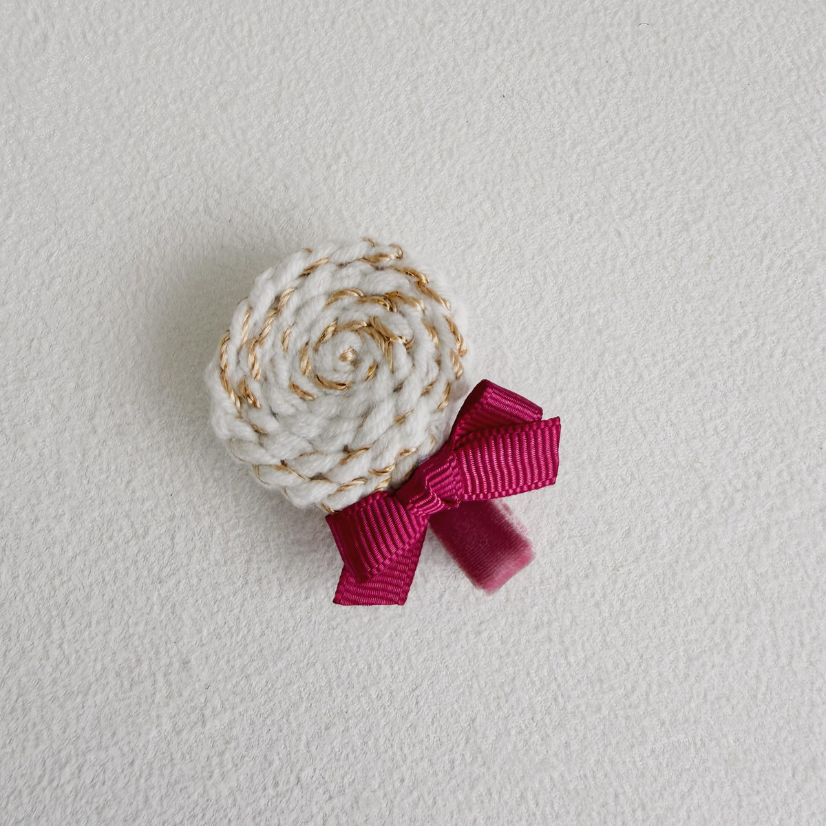 My Lollipop Crochet Clip