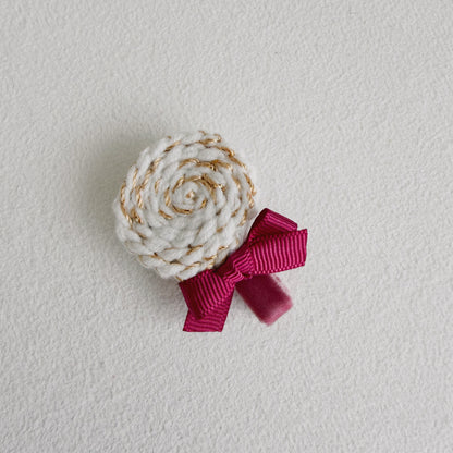 My Lollipop Crochet Clip