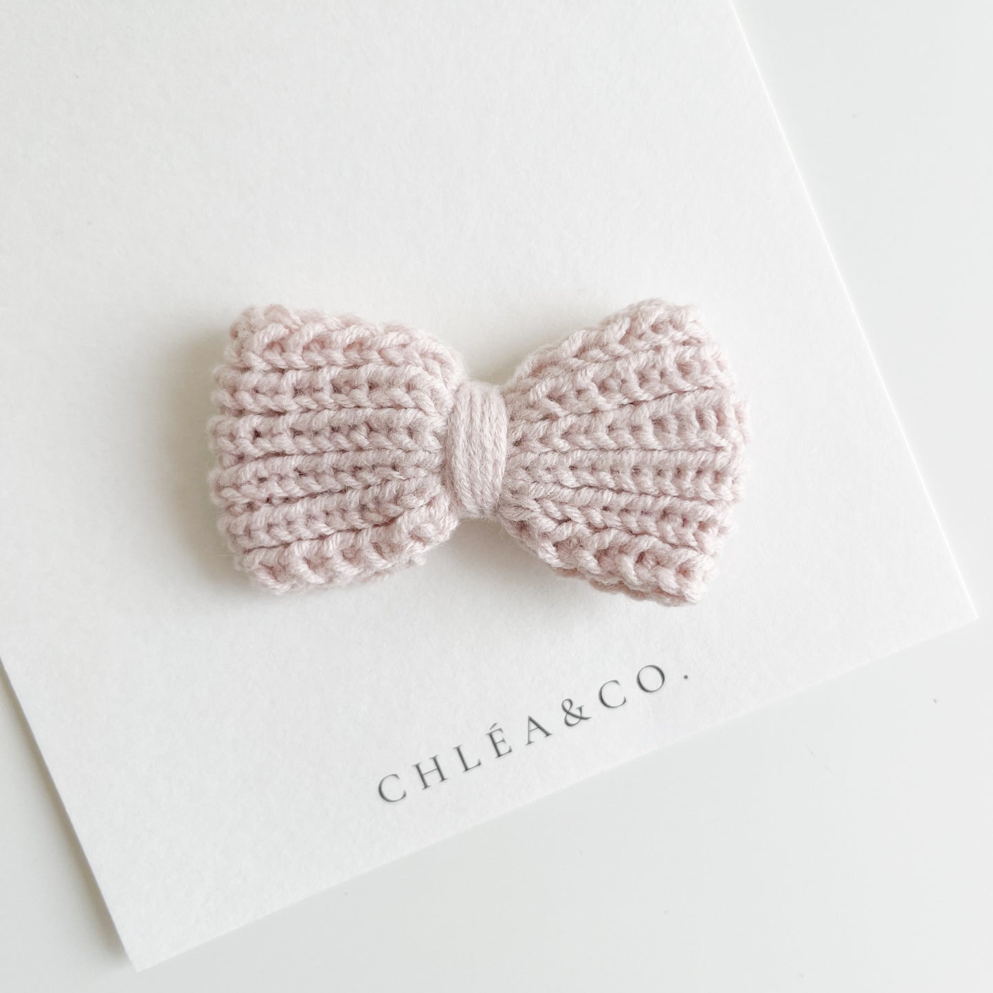 Peony Crochet Clip