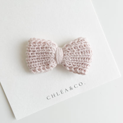 Peony Crochet Clip