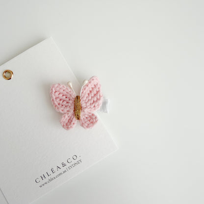 Maisie Butterfly Crochet Clip