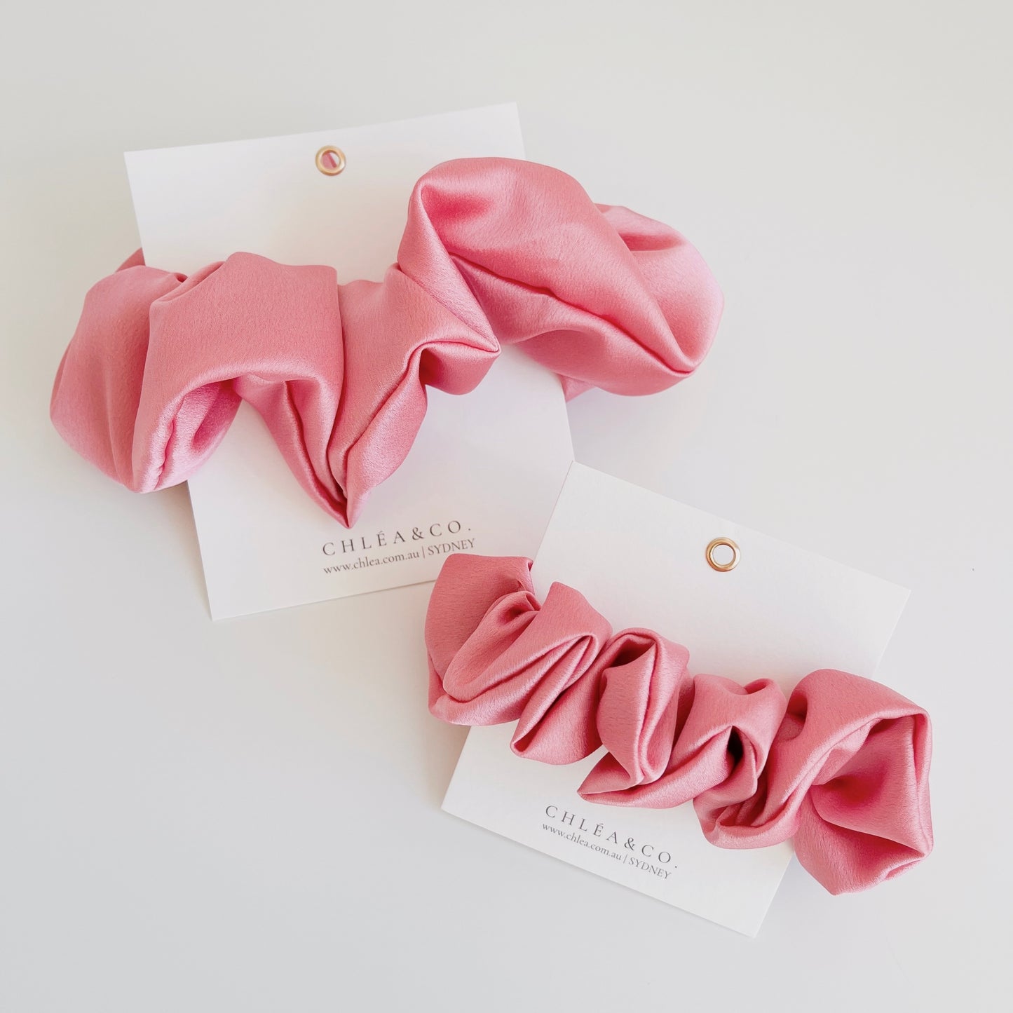 Mum & Little One Satin Scrunchies