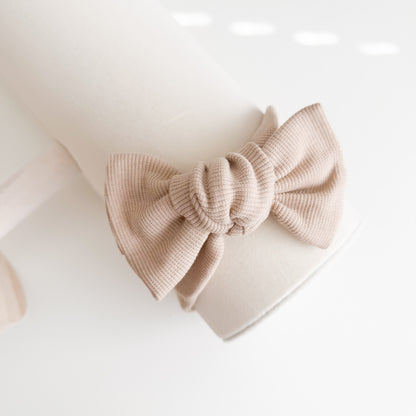 Single Bow Topknot Baby Headband