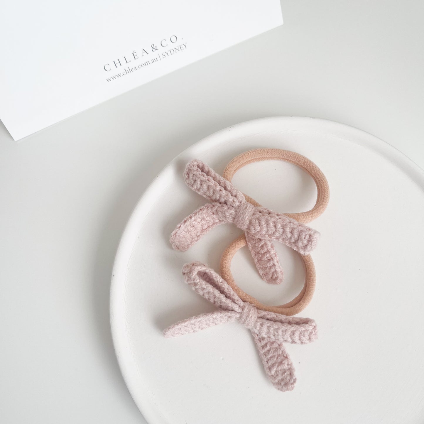 Dainty Bow Bobbles | Set of 2