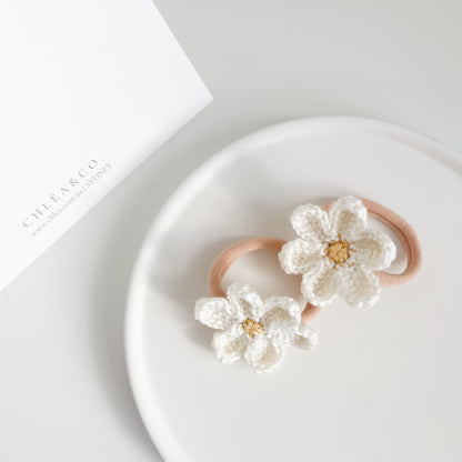 Primrose Petal Crochet Bobbles | Set of 2