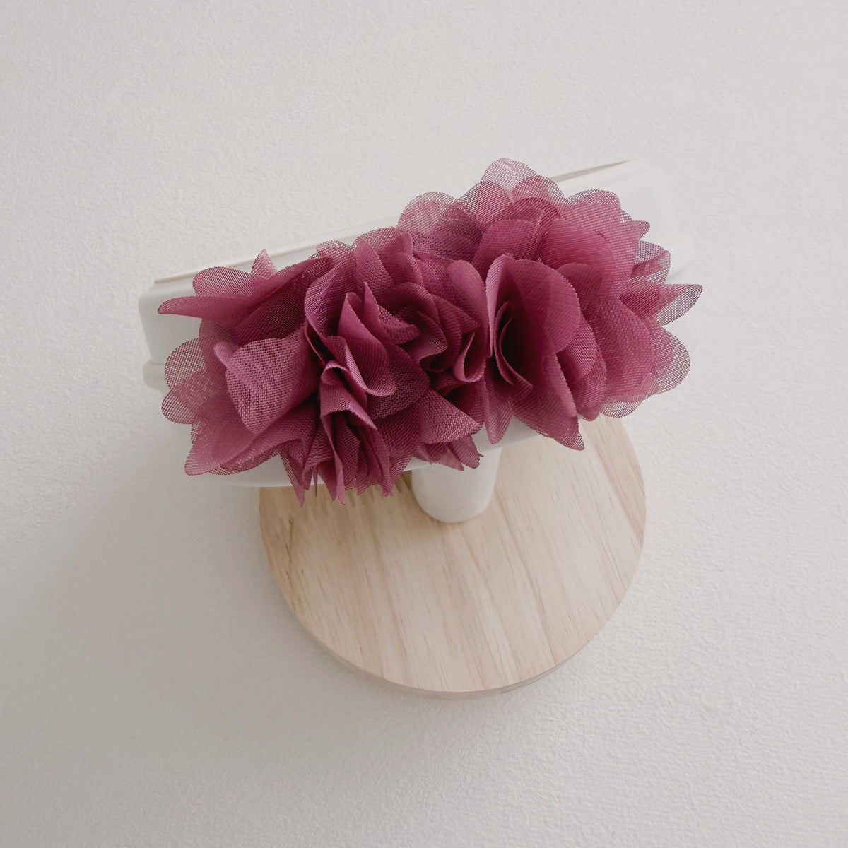 Chiffon Blossom Baby Headband