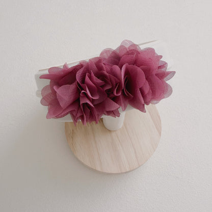 Chiffon Blossom Baby Headband