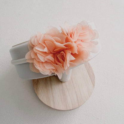 Chiffon Blossom Baby Headband