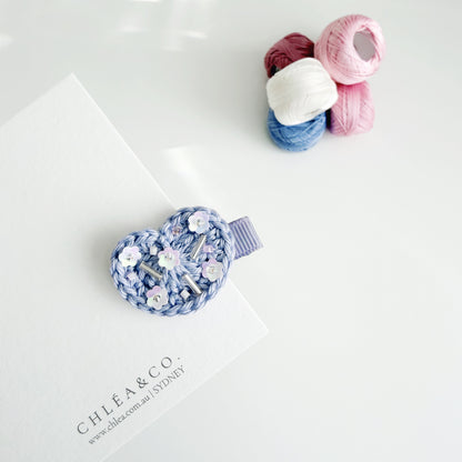 Sparkle Heart Clip
