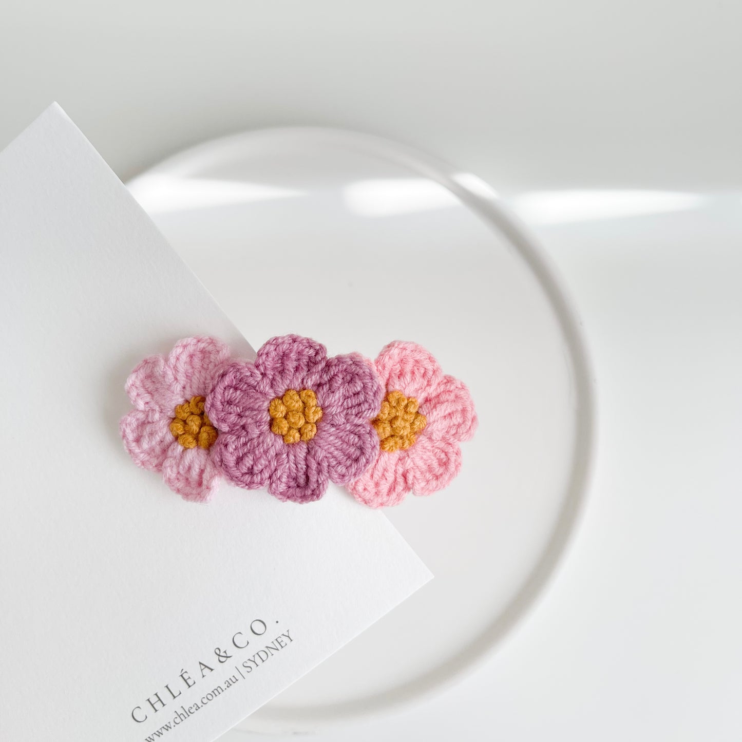 Tally Crochet Hair Clip