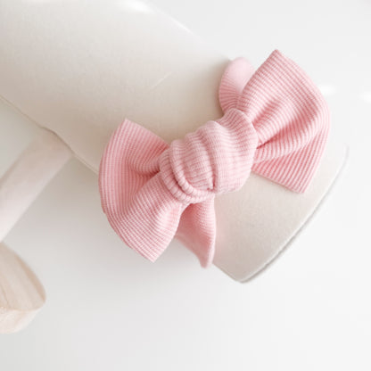 Single Bow Topknot Baby Headband
