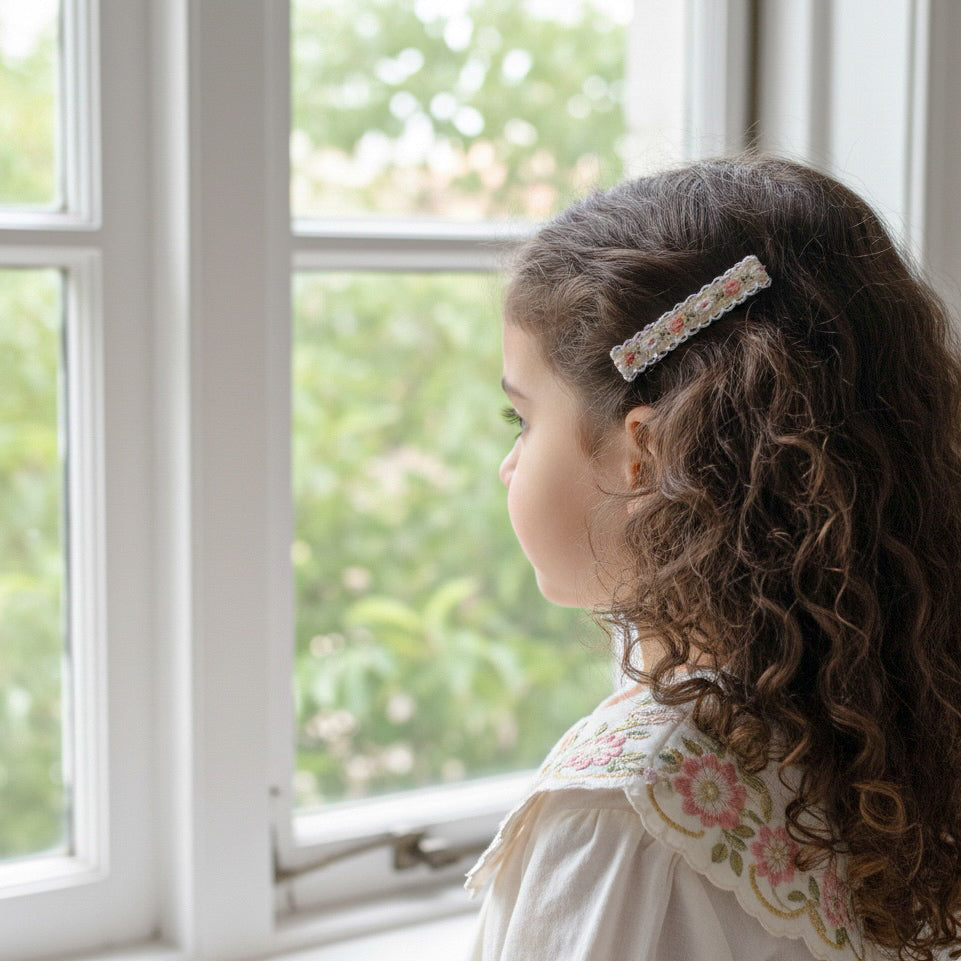 Loretta | Set of 2  Floral Hair Clips