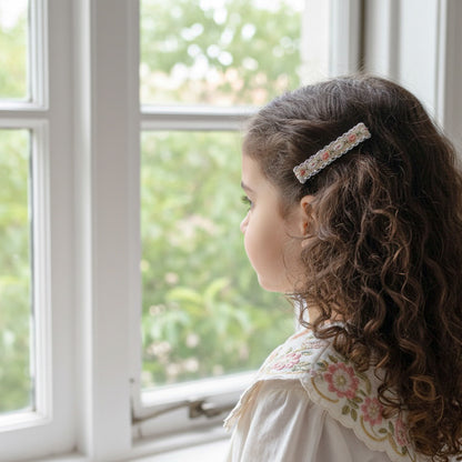 Loretta | Set of 2  Floral Hair Clips