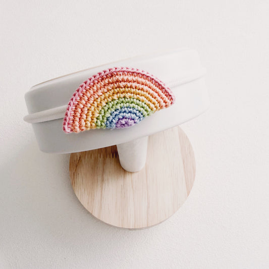 Sunset Rainbow | Crochet Baby Headband