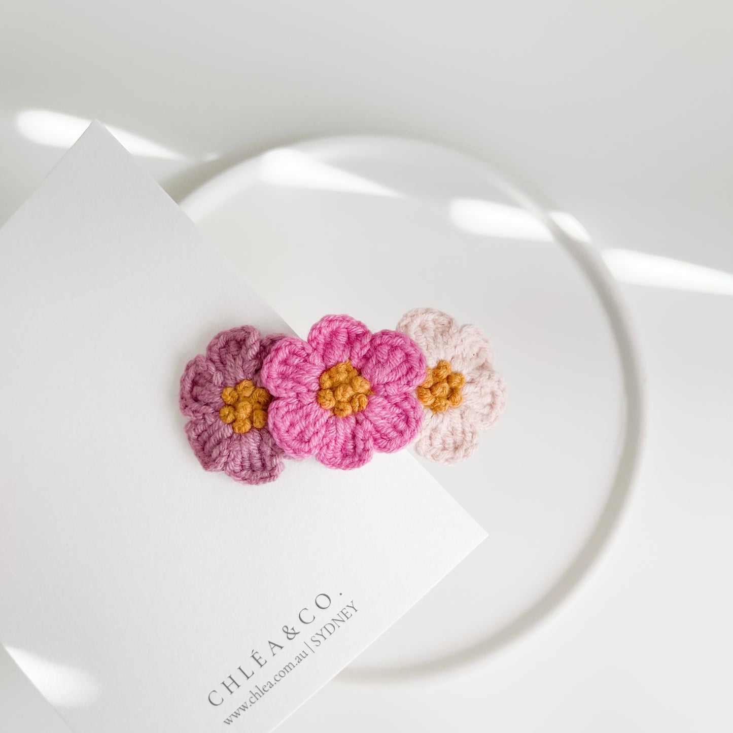 Tally Crochet Hair Clip