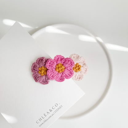 Tally Crochet Hair Clip
