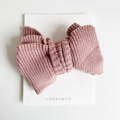 Knitted Topknot Headband