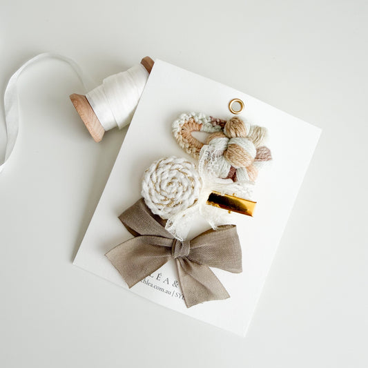 Pure Poetry | 3pc Mixed Hair Clips