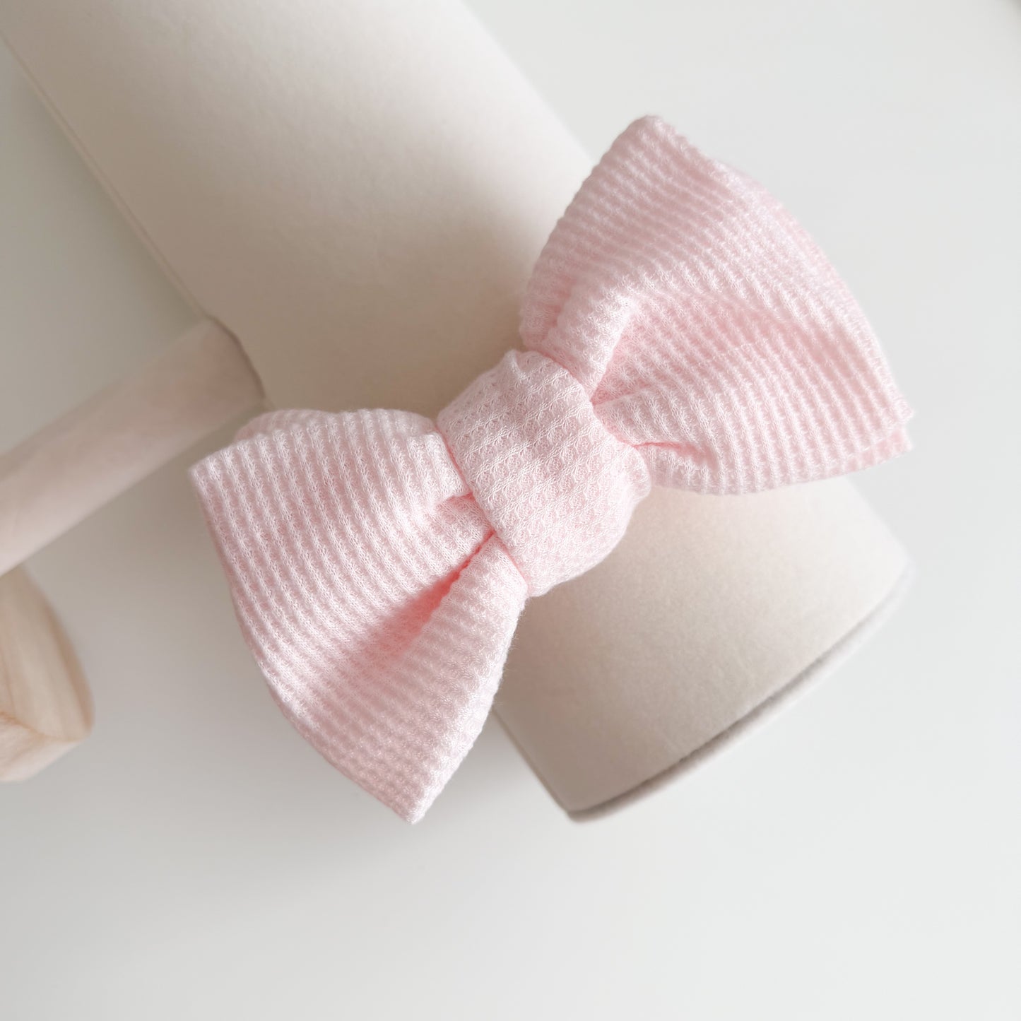 Waffle Bow Baby Headband