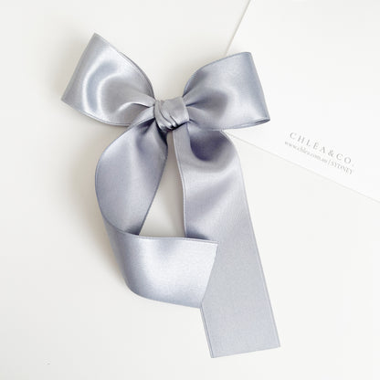 Signature Satin Long Tail Bow |  Petite XL