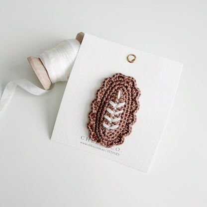 The Meadowleaf Crochet Snap Clip