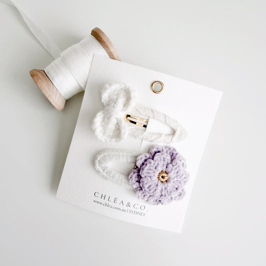 Purple Dream | 2pc Mixed Hair Clips