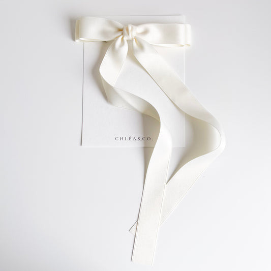 Audrey Long Tail Bow