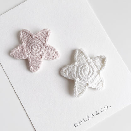 Little Star Crochet Clip
