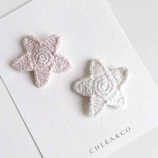 Little Star Crochet Clip