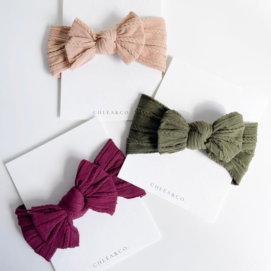 Vintage Topknot Headband