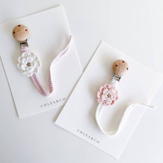 Flower Crochet Dummy Clip