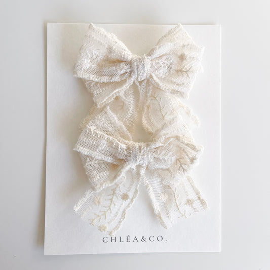 Stella Lace Pigtail Set