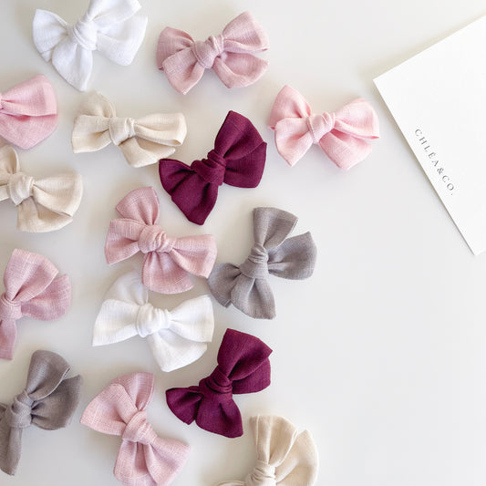 Set of 2 Georgia Pinwheel Bow