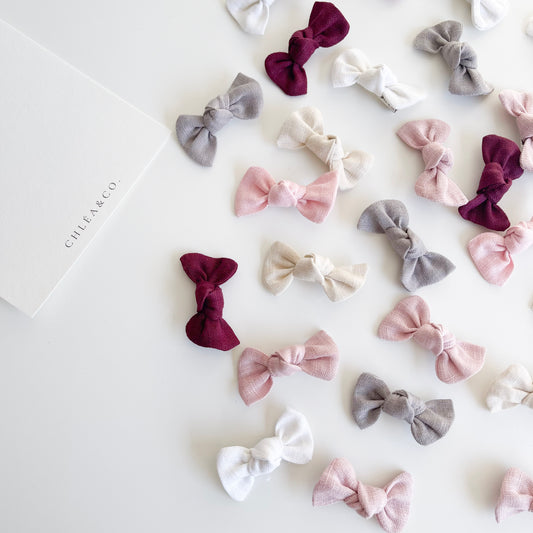 Set of 2 Georgia Mini Knot Bow