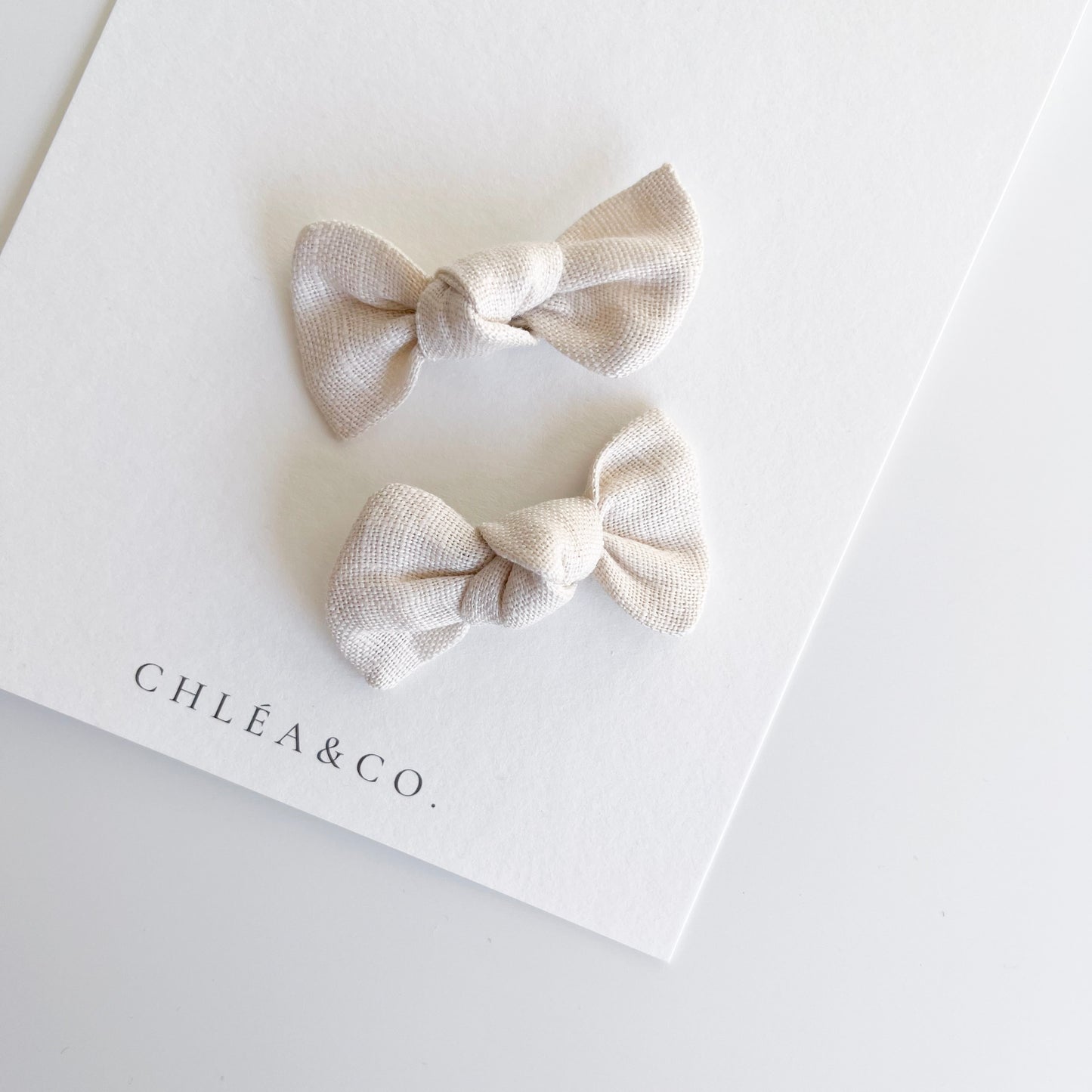 Set of 2 Georgia Mini Knot Bow