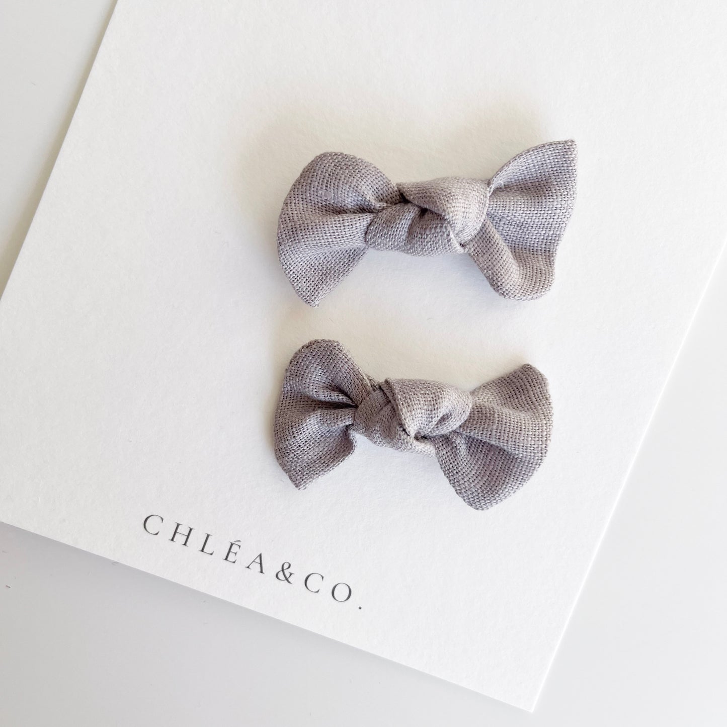 Set of 2 Georgia Mini Knot Bow
