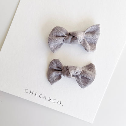 Set of 2 Georgia Mini Knot Bow