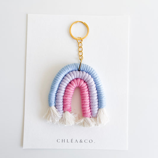 Rainbow Key Ring