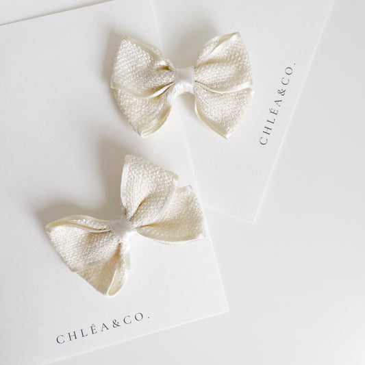 Lucy Pigtail Bow Set