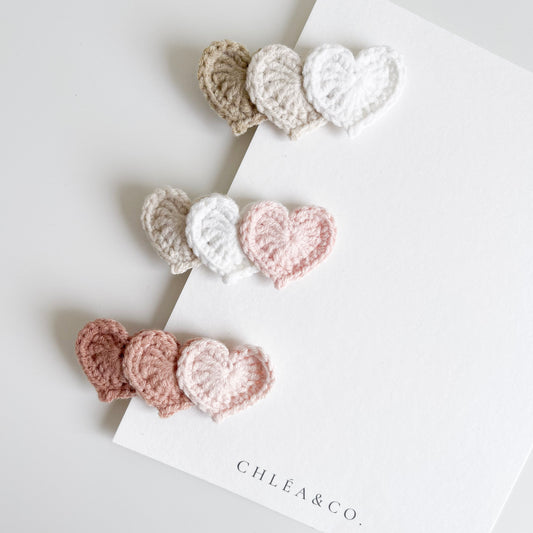 Sweetheart Crochet Clip