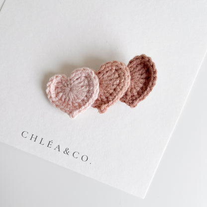 Sweetheart Crochet Clip