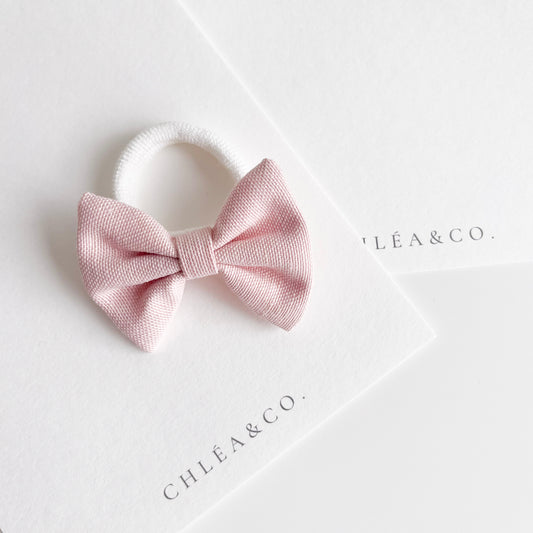 Linen Bow Bobble