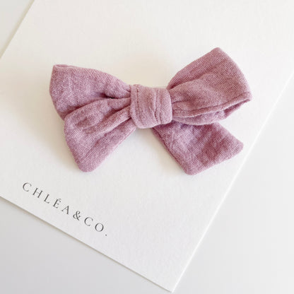 Jolene Muslin Bow